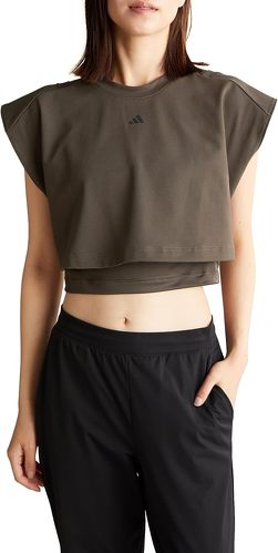 アディダス パワー ボクシー フレンチテリー スリーストライプスタンクトップ