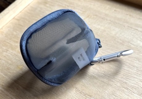 ナイロンメッシュ コンパクトポーチ