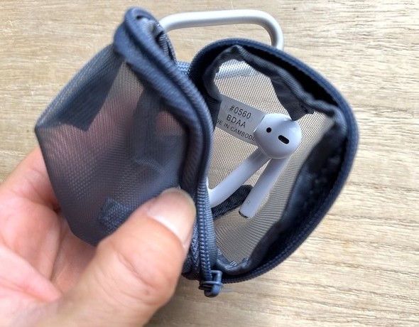 イヤフォン入れとして