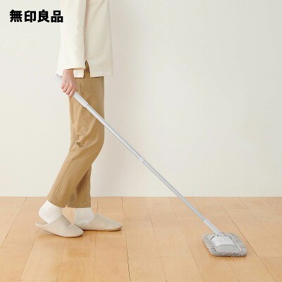 無印良品 マイクロファイバー フローリングワイパー用モップ 乾拭き