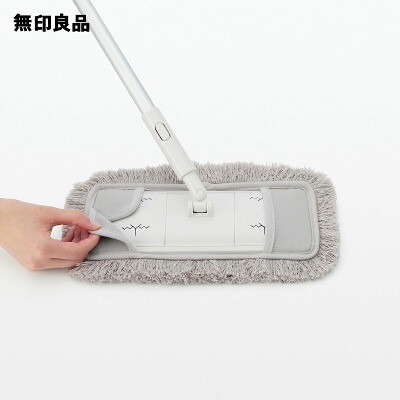 無印良品 マイクロファイバー フローリングワイパー用モップ 乾拭き