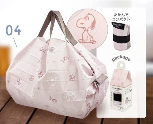 マリモクラフト スヌーピー Shupatto Bag S