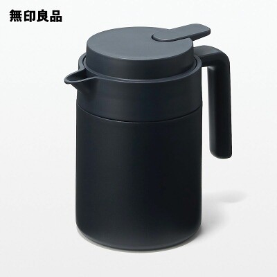 無印良品 広口で洗いやすい 保温保冷 卓上ポット 0.8L