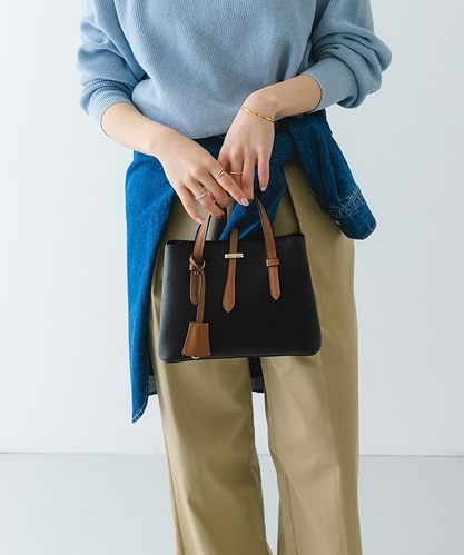 ロデスコ チャーム付ミニバッグ S