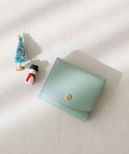 トプカピ COLORATO 角シボ型押し 二つ折り財布