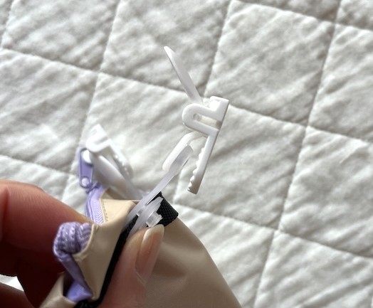 好きな場所に留められるパーツ