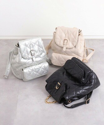 アルテミス バイ ダイアナ キルティングミニリュック