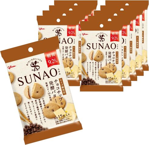 江崎グリコ「SUNAO(スナオ) チョコチップ&発酵バター 31g」