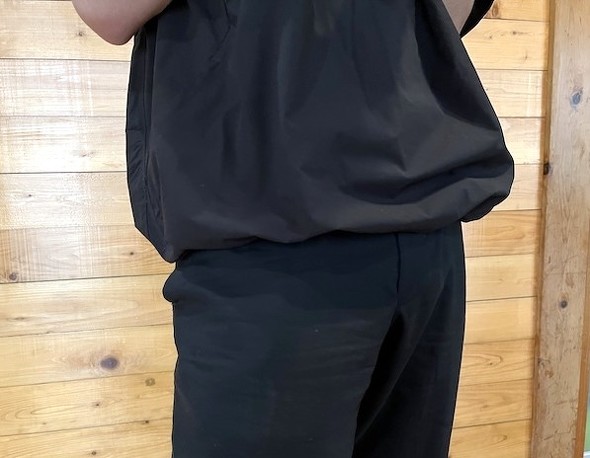 ���C�g�s�X�e�𒅗p���A���̃A�W���X�^�[���i������Ԃ̉�����̗l�q�B���������Ɋۂ܂��Ă���