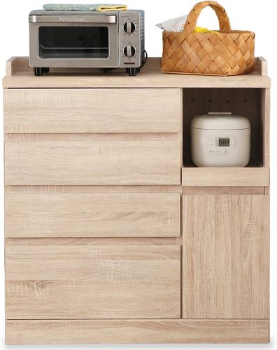 LOWYA 食器棚 レンジ台 Bタイプ VRLS6_95YMWM