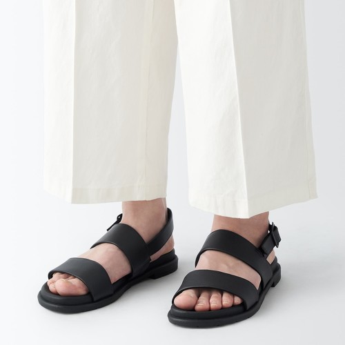 無印良品 レザーサンダル