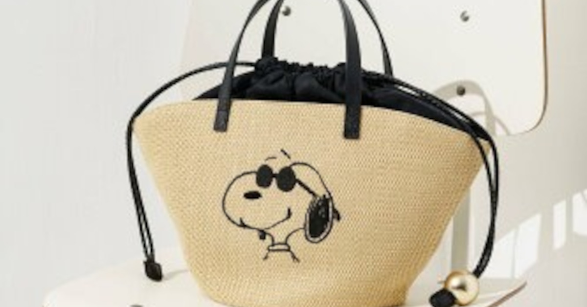 【レア＆新品】russet×PEANUTS カゴトートバッグ L ブラック☆ レア＆新品】russet×PEANUTS カゴトートバッグ L ブラック☆ レア