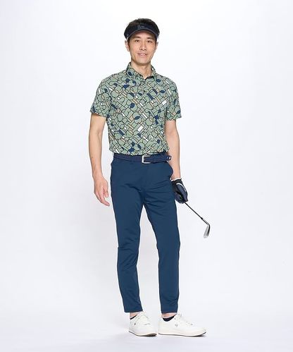 ルコックスポルティフゴルフ ナイロン9分丈パンツ LG5SLP52M