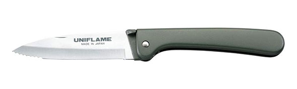 ユニフレーム ギザ刃 キャンプナイフ
