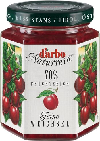 ダルボ「ダブルフルーツ サワーチェリージャム 200g」