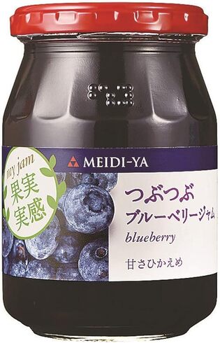 明治屋「果実実感 つぶつぶブルーベリージャム 340g」