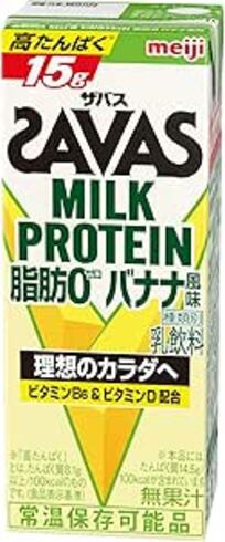 SAVAS�i�U�o�X�j�uMILK PROTEIN ���b0 �o�i�i���� 200ml�~24�{�v