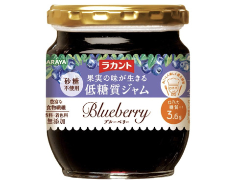 サラヤ「ラカント ブルーベリージャム 200g」