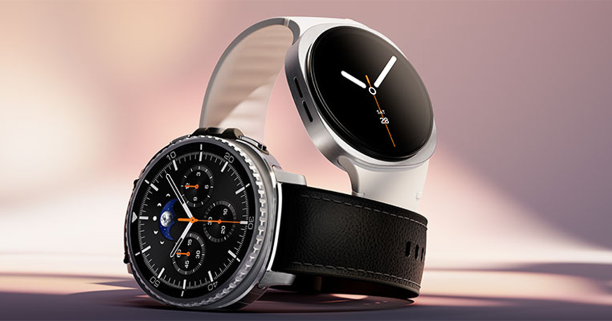 腕時計風のデザインがかっこいい 「Galaxy Watch8／Watch8 Classic」を 