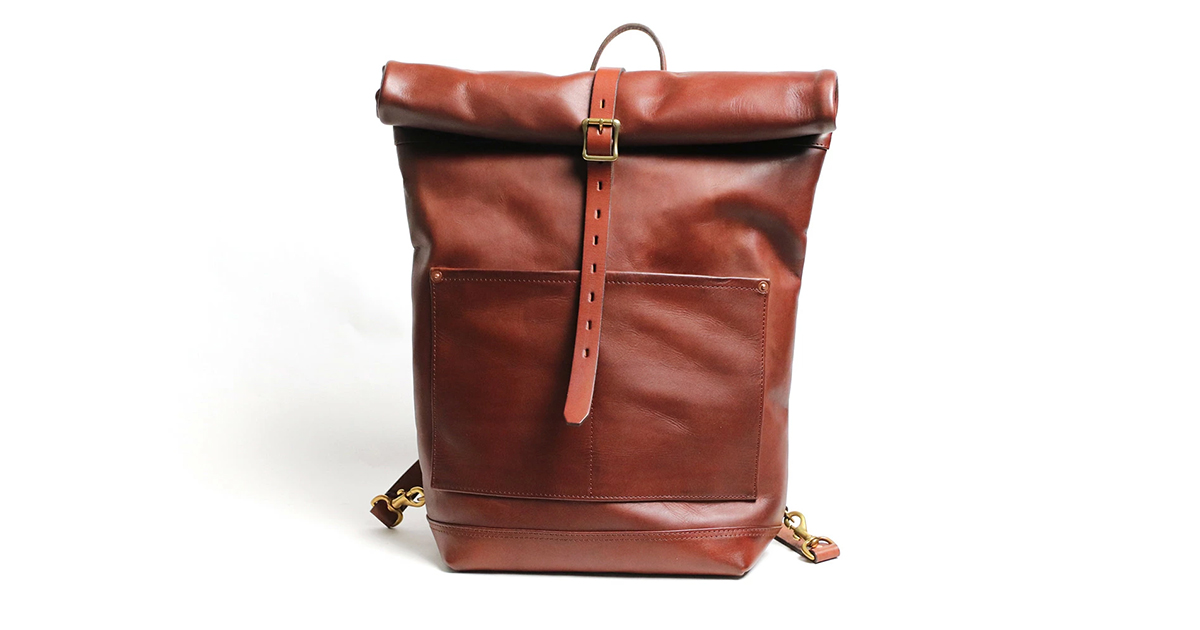 valextra レザーリュック 定価50万越えレア商品 レザー製デイパック