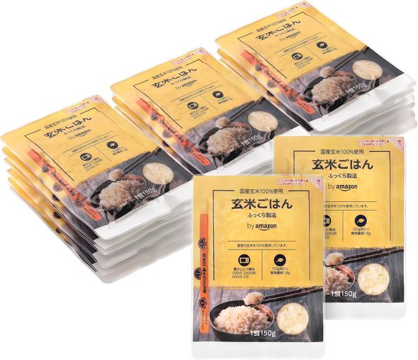 大潟村あきたこまち生産者協会「国産玄米ごはん 150g」