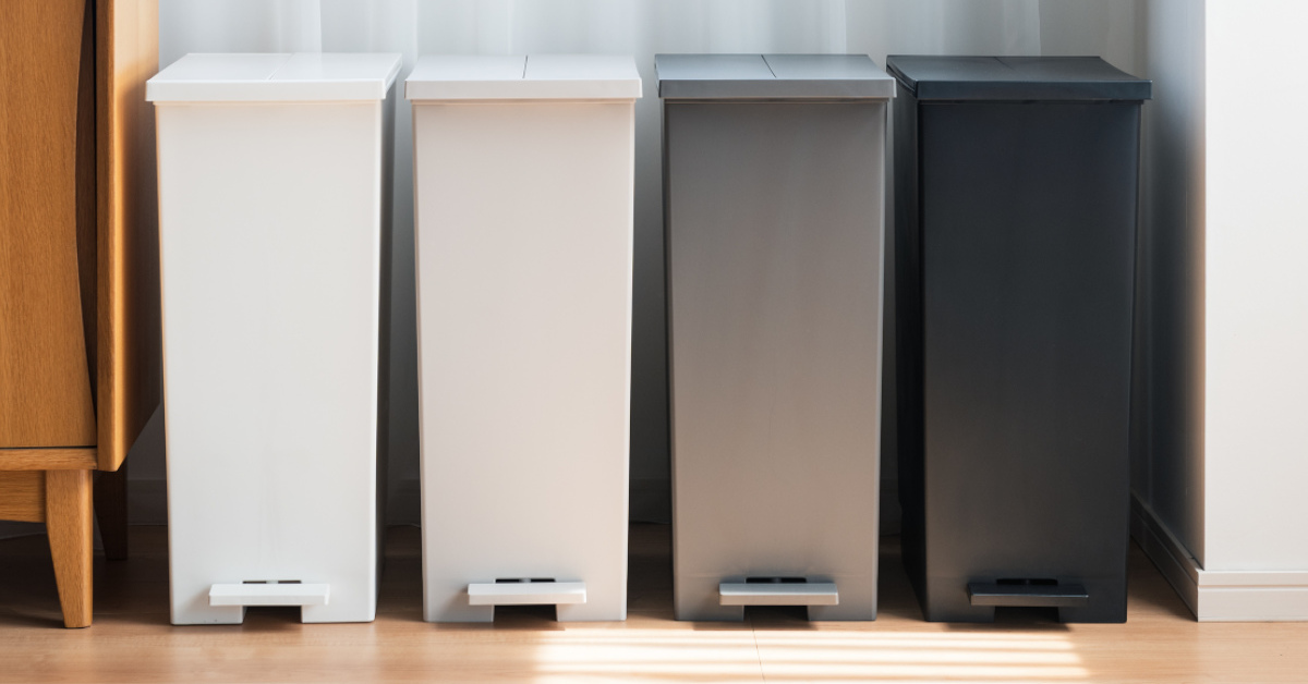 ケユカの人気商品「両開きダストボックス LL」に、2つの新色が