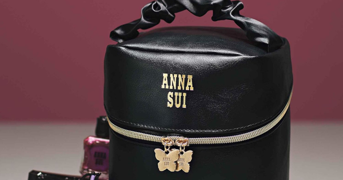 ANNA SUI（アナ スイ）の「付録バニティポーチ」が豪華！ 大容量で内側