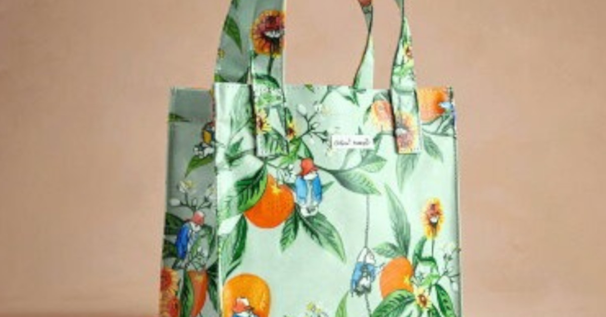 SPOT ORDER トワル柄でサンクバッグcinq bag キャスキッドソン Amazon