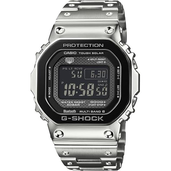 G-SHOCK ブラック シルバー 時計 シルバー＆ブラックが超スタイリッシュ！ フルメタルG-SHOCKの新