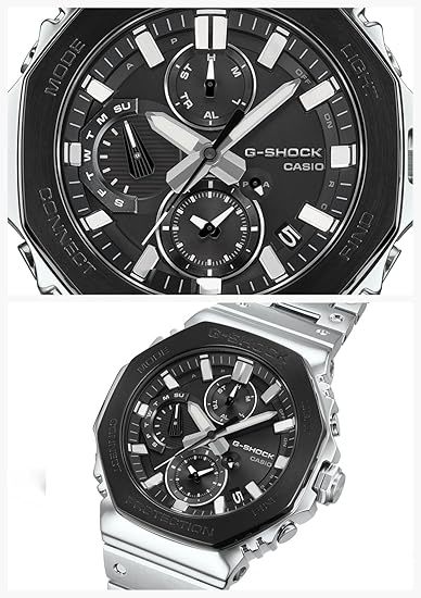 G-SHOCK ブラック シルバー 時計 シルバー＆ブラックが超スタイリッシュ！ フルメタルG-SHOCKの新