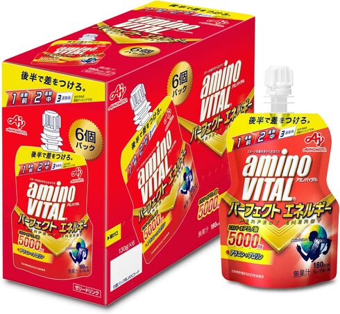 味の素「アミノバイタル ゼリードリンク パーフェクトエネルギー 130g×6個」