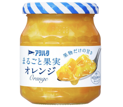 キユーピー「アヲハタ まるごと果実 オレンジ」