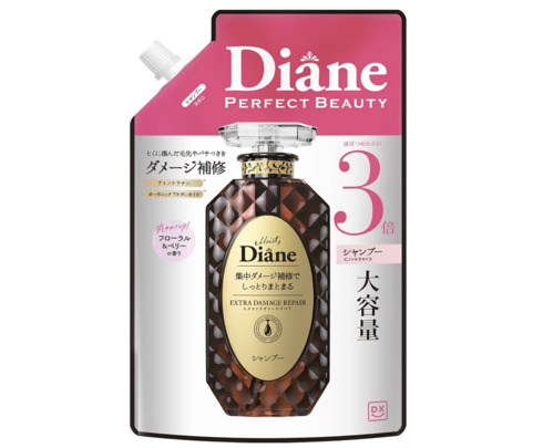 ネイチャーラボ「Diane(ダイアン)エクストラダメージリペア シャンプー 詰め替え 1000ml」