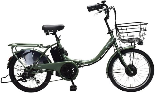今売れている電動自転車:PROVROS「Petit 折りたたみ電動アシスト自転車 P-B206Epro」