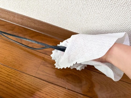 床に這わせたケーブルもすっきり