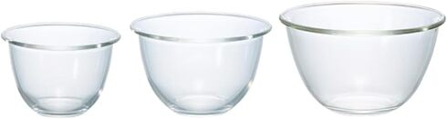 HARIO�i�n���I�j�u�ϔM�K���X���{�E�� 3�Z�b�g 900ml�^1500ml�^2200ml�v