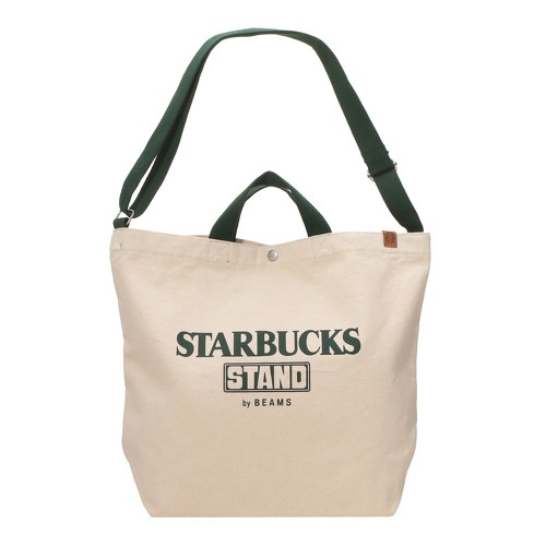 STARBUCKS STAND by BEAMS キャンバス LOGO トート