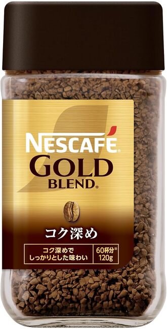 ネスレ日本「ネスカフェ ゴールドブレンド コク深め 120g」