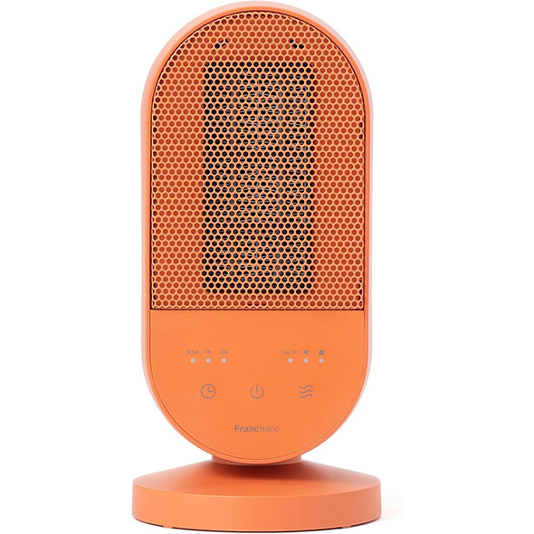 おしゃれな電気ファンヒーター