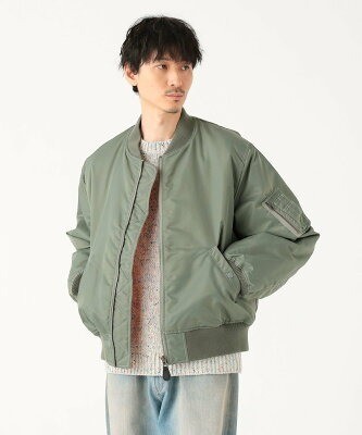 BEAMS MEN(ビームス メン)リラックスフィット THERMOLITE MA-1