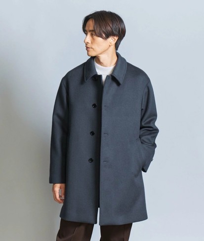 8位:BEAUTY&YOUTH UNITED ARROWS「スーパー120 メルトン バルカラー コート」