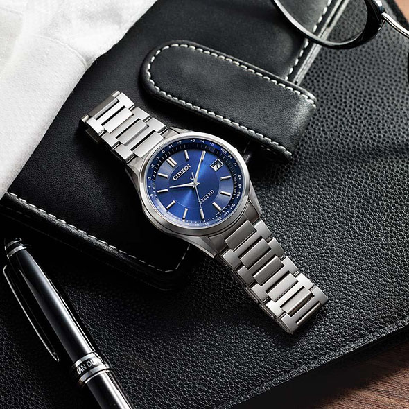 人気モデル　薄型軽量　シチズン　高級ライン　エクシード　電波ソーラー　軽量チタン シチズン「エクシード」薄型モデルおすすめ3選 超スリムな年差ソーラー