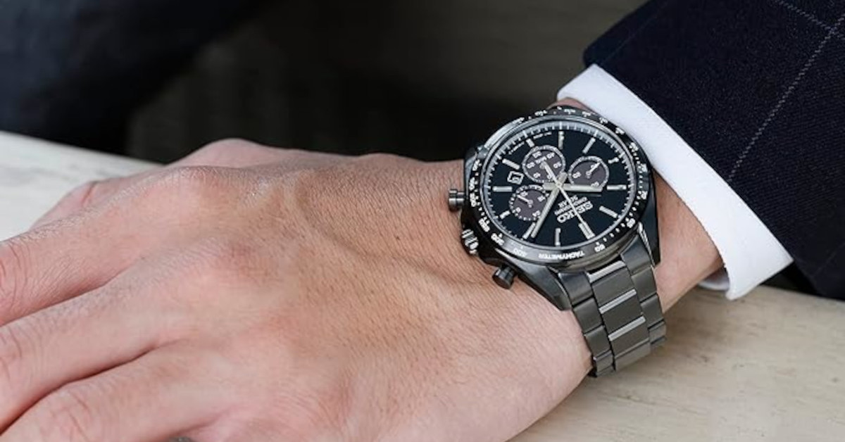 毎日身に着けたい「セイコーの黒ソーラー腕時計」おすすめ3選【2025年