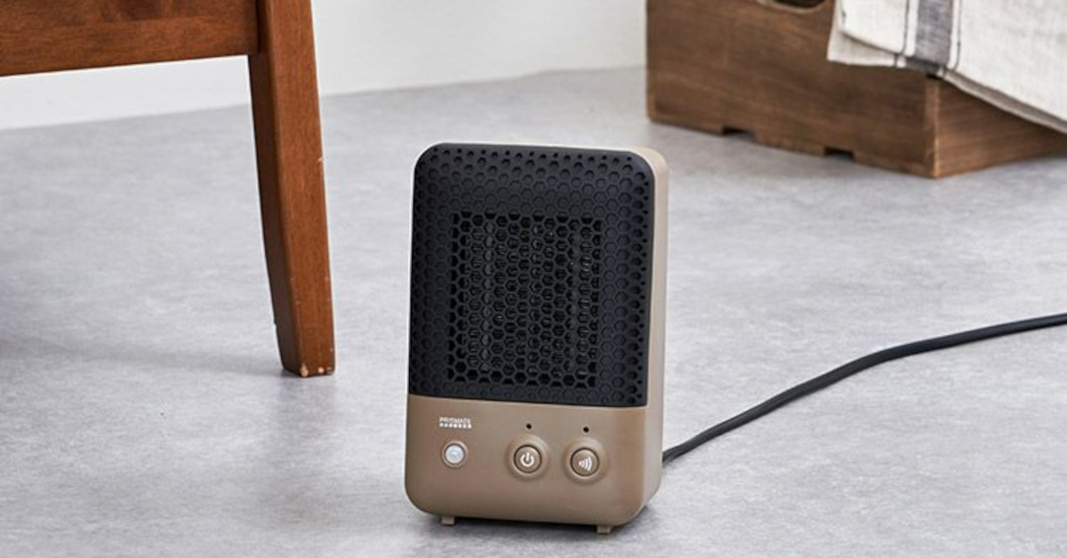 ミニヒーター フランフラン Cerca Mini Fan Heater ホワイト ヒーター5
