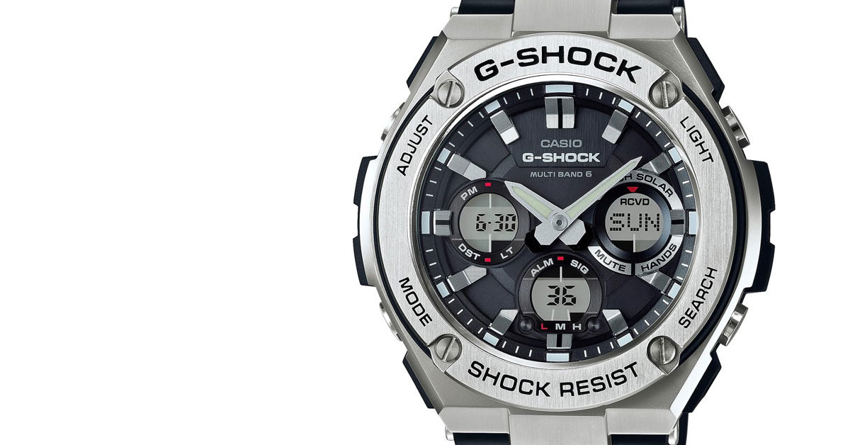 ゴツくてカッコいい」【G-SHOCK】のメタルな電波ソーラーモデルに注目