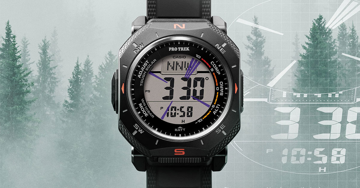 登山・アウトドアで活躍する高機能ウォッチ カシオ「プロトレック」3選