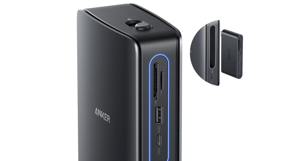 カチッと外してそのまま外出！ Ankerの「着脱式ハブ内蔵ドッキング 