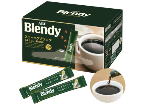 AGF「ブレンディ スティックブラック 100本」