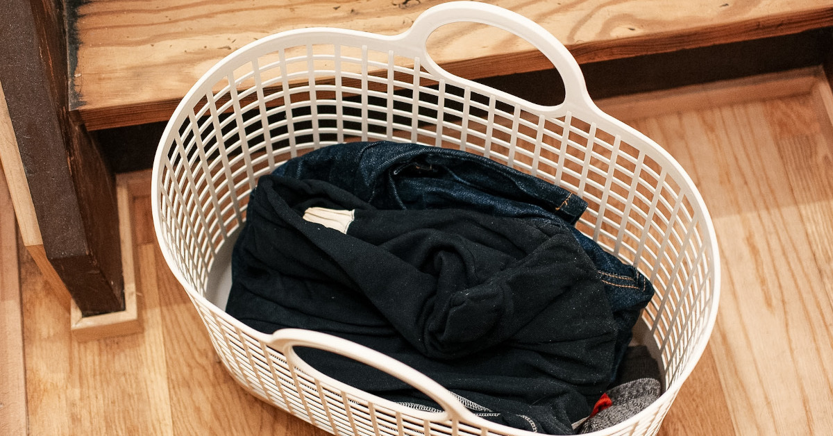 Freddy Leckのスリムなランドリーバスケット