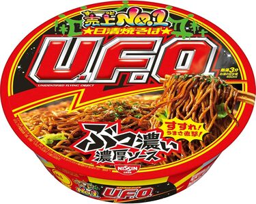 �����H�i�u�����Ă���U.F.O. 128g�~12�v